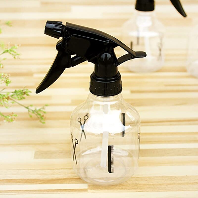 250ML Hairdressing Spray Bottle Salon Barber Hair Tools Water Sprayer Transparent Make-up Style Portable Plastic Spray Bottles