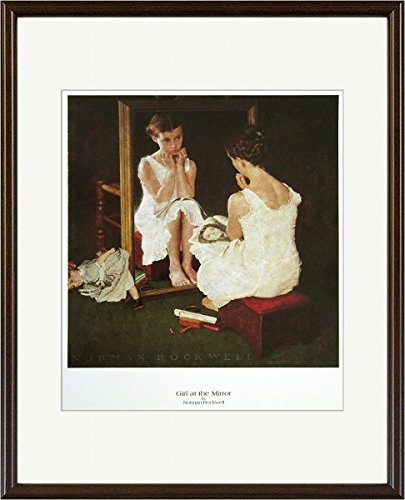 Amazon.co.jp: ノーマン・ロックウェル『ガールアットザミラー（小