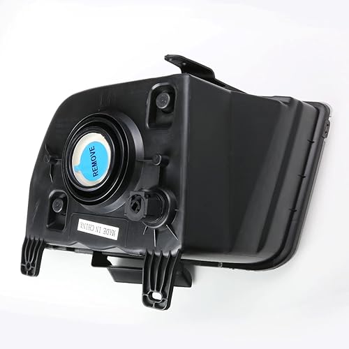 Miniatura 2 de DNA MOTORING HL-OH-FM05-CH-CL1-CFS-H13 - Faros delanteros negros de repuesto compatibles con Ford Mustang 05-09, par de bombillas LED de 10000