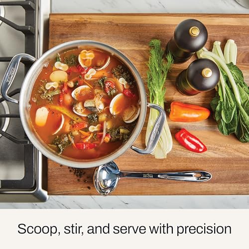 All-Clad Stainless Steel 9.5-inch Ladle, Kitchen Tools - Image 4