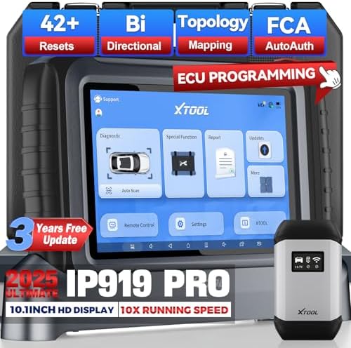 XTOOL D7 V2.0 Full System Diagnostic Scanner & Key Programmer - 2025 Upgraded