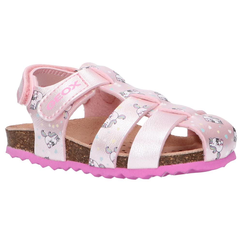 Geox - b chalki girl sandal - 22 - rosa-fucsia