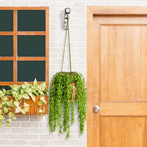 Ftureera Plant Hanger, Wall Planters For Indoor Plants, Wooden Wall Mounted Hanging Plant Hooks For Pots, Wind Chime, Flower Bracket, Lanterns, Patio Garden Decoration-2 Pack #TOP6