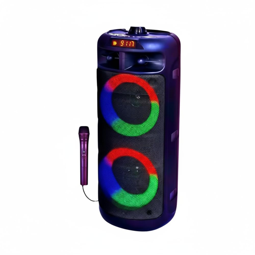 drumstone (𝐒𝐩𝐞𝐜𝐢𝐚𝐥 𝟏𝟓 𝐘𝐞𝐚𝐫𝐬 𝐖𝐚𝐫𝐫𝐚𝐧𝐭𝐲 4.1 channel tower speaker with subwoofer – wireless bluetooth surround sound system, deep bass, usb/aux/memory card support, ideal for