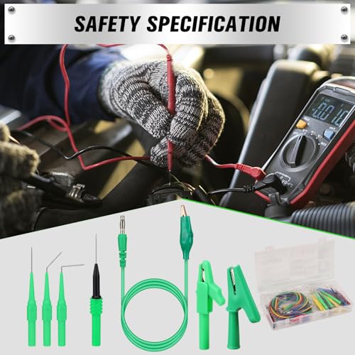 image for SWANLAKE GARDEN TOOLS SWANLAKE 43-Piece Back Probe Kit, 30A Multi-Angl