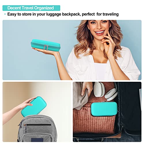 Image of Elonbo Diabetic Supplies Travel Case for Glucose Meter Diabetes Testing Kit | Portable Diabetes Testing Kit Storage Organizer Bag, Glucose Meter Insulin Pen Carrying Case for Test Strips Lancets, Green