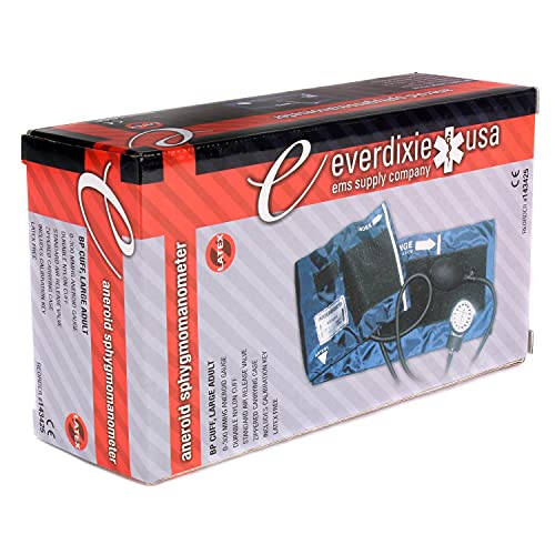 Dixie Ems 143425 Aneroid Sphygmomanometer, Manual Blood Pressure Monitor With Cuff thumb #5