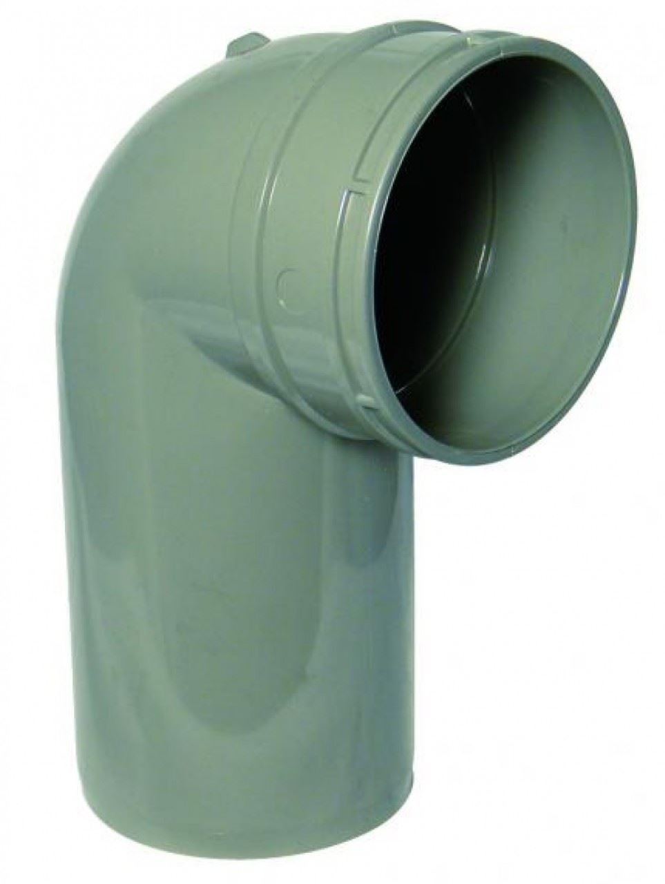 Floplast Grey Solvent Weld Soil 90 Deg Spigot Bend Ss168