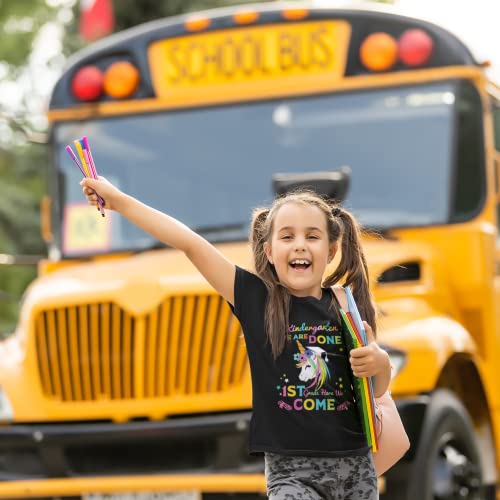 Image of Kindergarten Graduation Shirt Kids Kindergarten Graduation Gifts for Girls T-Shirt Top