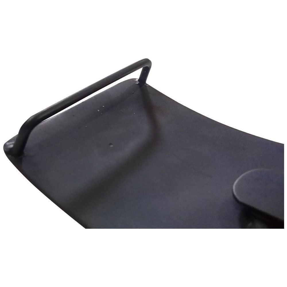 AAR Scottish Celtic Kilt Belt Buckle Dragon Brass Jet Black Finish