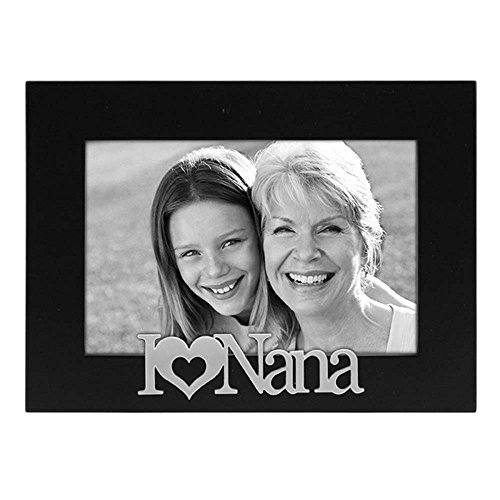 Malden International Designs I Love Nana Expressions Picture Frame, 4x6, Black
