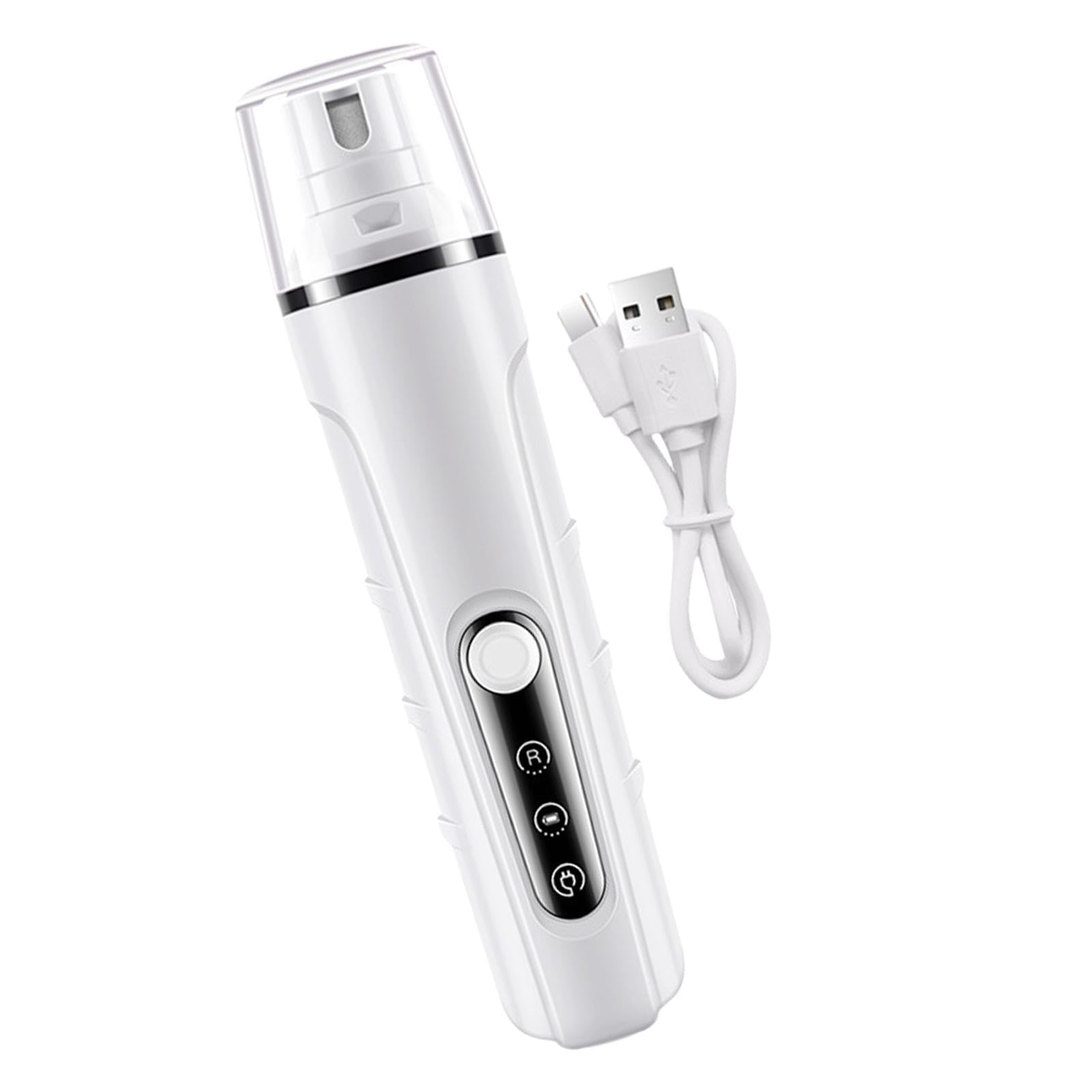 Molinillo de uñas para perros grandes, Quiet Pet Nail Grinder, LED Light Nail Grinder, Easy-To-Use Dog Nail Grinder, Pet Grooming Tool, Pet Nail Grinding Machine, Electric Nail File For Pets
