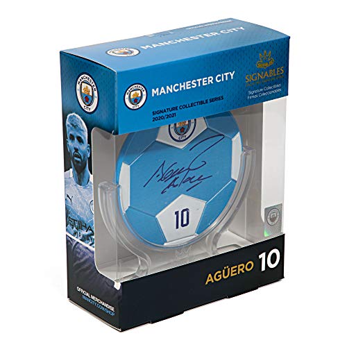 Manchester City - Sergio Aguero Signables (4 inches Diameter)