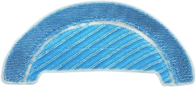 4/10Pcs Microfiber Washable Mops Cloth for Cecotec 1790 for Conga 1090 Robot Vacuum Cleaner Mopping pad rag Parts Accessories(10 mop)