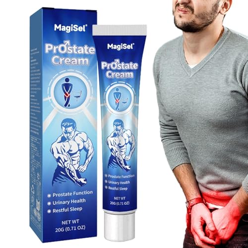 Men's Gel, Gel Limpiador Higiénico para Hombre, Crema Limpiadora Hidratante para Higiene y Protección, Apto para Zonas Íntimas, 20 g