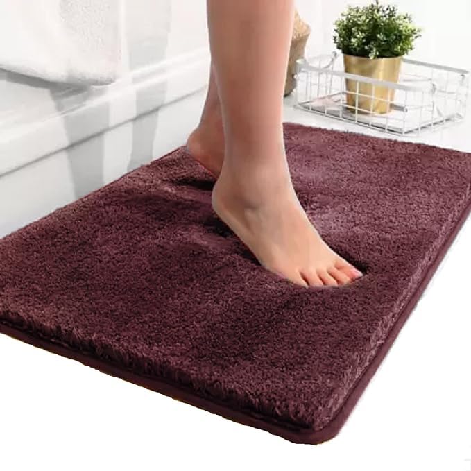 RJVT Super Soft Microfiber Non Slip Door Mat, Machine Washable 40x60 Cms, Brown (B0CSXDCJHJ) Amazon Price History, Amazon Price Tracker