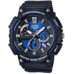 Casio Orologio Cronografo Quarzo Uomo con Cinturino in Resina MCW-200H-2AVEF