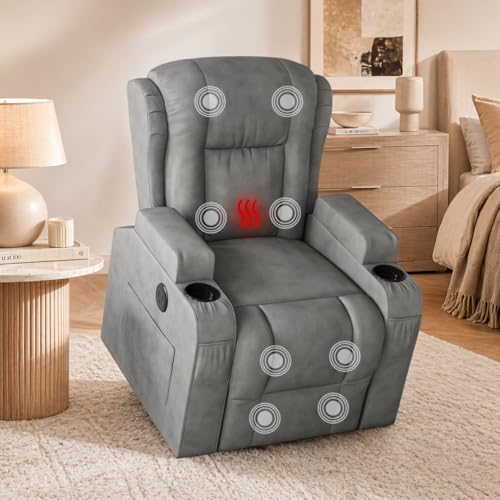 Silla de masaje eléctrica con puertos USB