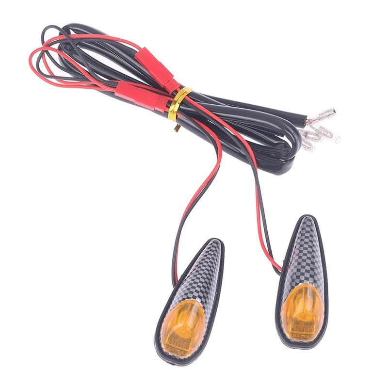 Clignotant pour moto 2 pièces feux de jour LED DRL indicateur de direction scooter quad ATV