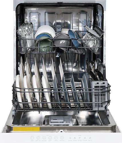 Kenmore 2214592 24 Inch Built-In Stainless Steel Tub Dishwasher With Smartwash, Ultrawash, Smartdry Plus, Morespace Adjustable Rack And Leak Detect, Energy Star Certified, White thumb #2
