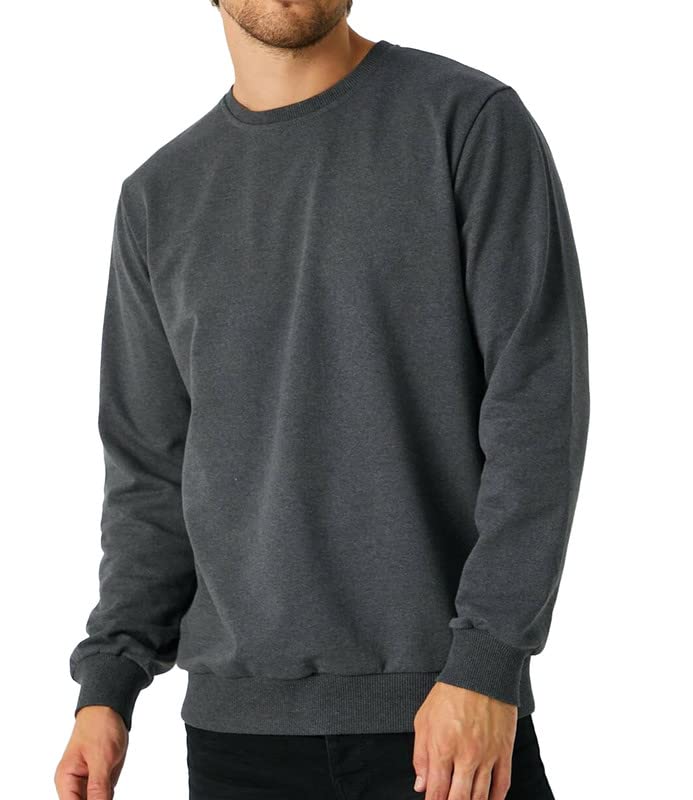 Sweatshirt Uomo Senza Cappuccio Con Frase - 'Hetz Mich..' Premium Cotone S-XXXL - Foto 2