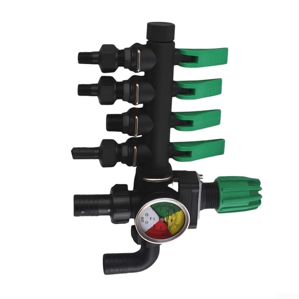 Valvola Spruzzatore 3 Uscite Nero Valvola Spruzzatore 3 Uscite