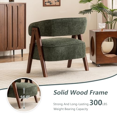 Sillón con Cojín Grueso Verde Plegable miniatura 5