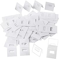 Vista 1 de Pestañas de reparación de persianas verticales de plástico transparente, autoadhesivas, kit de persianas de reparación de paletas verticales