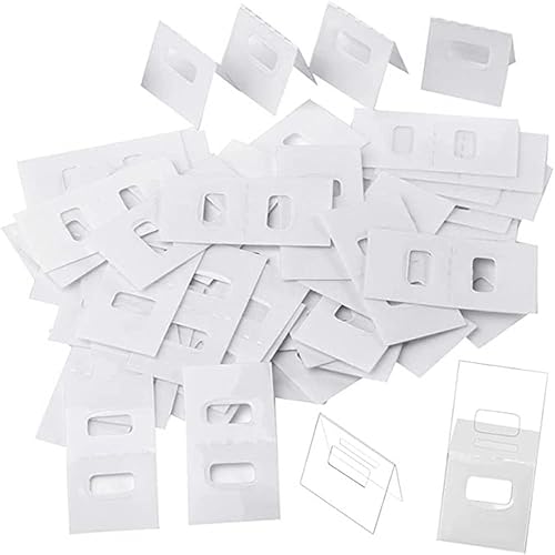 Pestañas de reparación de persianas verticales de plástico transparente, autoadhesivas, kit de persianas de reparación de paletas verticales,