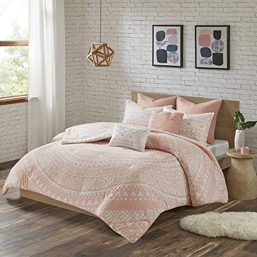 Urban Habitat Maggie 7 Piece Reversible Cotton Sateen Duvet Cover Bedding Set #TOP1