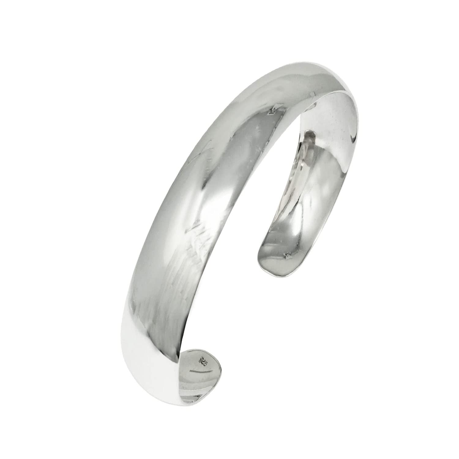 Womens Sterling Silver Bangle Bracelet Cuff Design