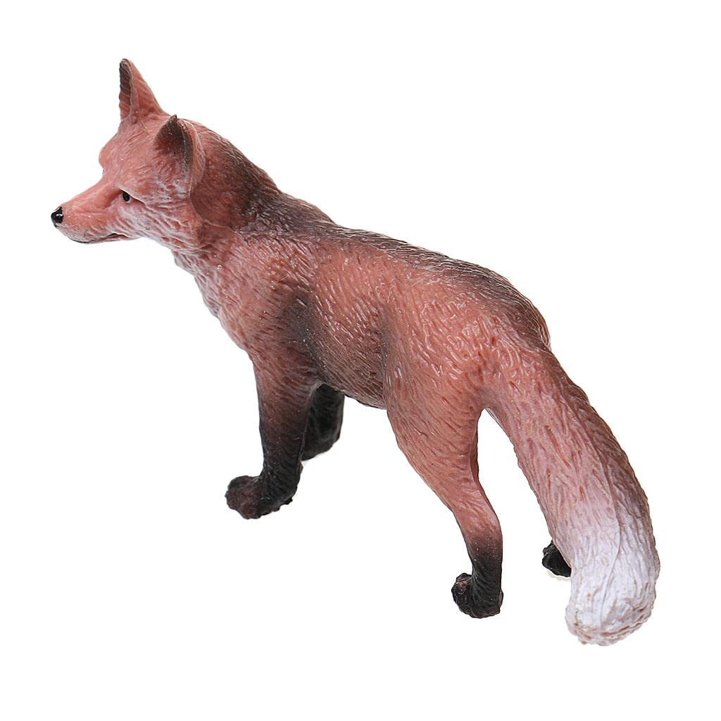 Simulation Red Fox Animal Model Figure Kids Toy Story Telling & Teaching Props|Toys & Hobbies | Educational | Science & Nature |1 X Fox Model Toy