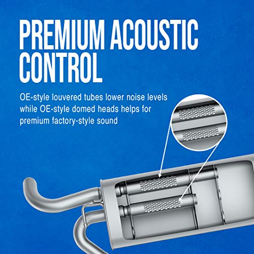 Walker 54260 静音 ステンレススチール マフラー アセンブリ