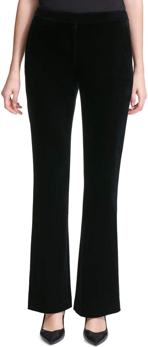 Calvin Klein Womens Velvet Casual Trouser Pants