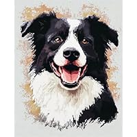 Amazon | 14CT クロスステッチキット 漫画の犬はクロスステッチキット