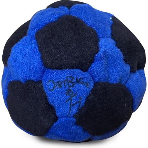 DIRTBAG 32 Panel Footbag Hacky Sack, Flying Clipper Original Design, Sand Filled, Premium Quality, Machine Washable, Bright Vivid Colors.
