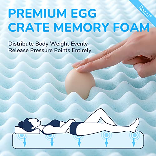 The 30 Best Egg Crate Foam Mattress Toppers of 2023 [Verified] Cherry