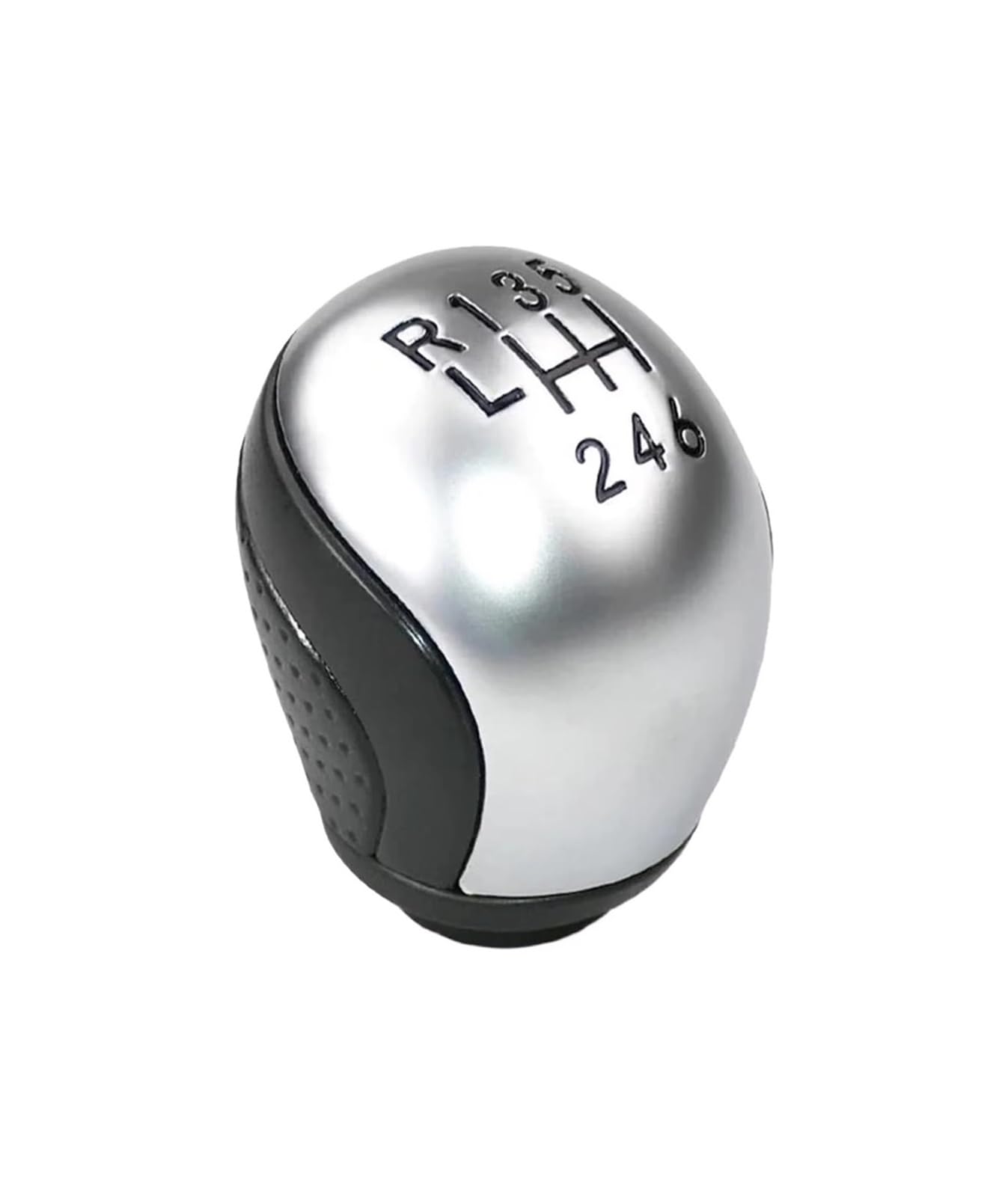 Qwqaab 6 Speed Manual Gear Knob For Peugeot For 407 For Rcz For C5 2001-2008 2403X3 Manual Gear Shift Knob 5/6 Speed(6 Speed)