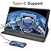 Lepow Portable Monitor Latest 15.6 Inch FHD 1080P Ultra Slim Computer Display, IPS Eye Care Travel Screen with Dual Speakers, Smart Cover, Support Type-C HDMI for Laptop Phone PC Switch Xbox