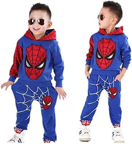 2Pcs Boys Pullover Hoodies+Pants Baby Clothing