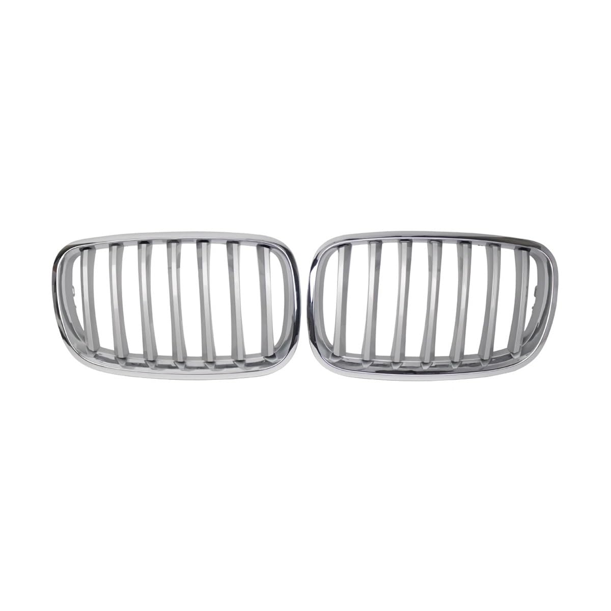 Parrilla delantera capó Rejilla delantera de riñón para coche, accesorios malla para parrilla para E70 E71 X5 X6 2008-2013