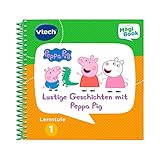 Lernstufe 1: Vorschule Vtech 80-480404 MagiBook Lernstufe 1 Lustige Geschichten mit Peppa Pig Lernbuch, Mehrfarbig