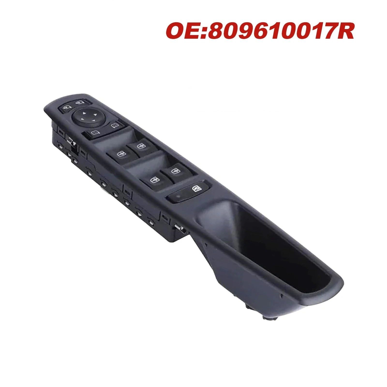 Mando Botonera Elevalunas Para Scenic Para Grand Para Scenic Megane Laguna 3 Fluence Botón Control Ventana Eléctrica Delantero Izquierdo 809615953R 809610017R