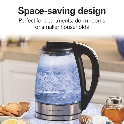 Hamilton Beach 1 Liter Electric Tea Kettle, Water Boiler & Heater - image 7