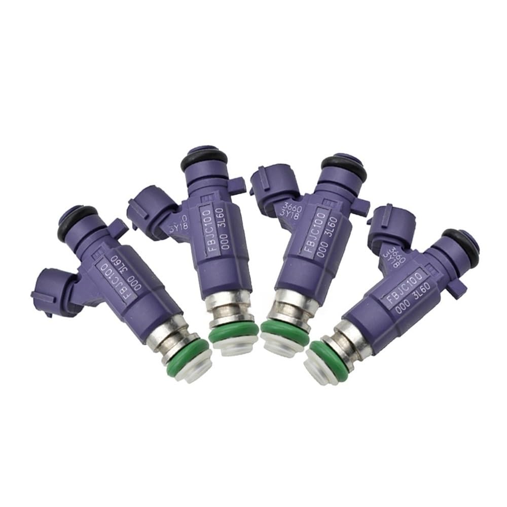 Car Petrol Injector 4Pcs Fuel Injectors 16600-2Y915 FBJC100 for X-Trail T30 T31 2.0/2.5 for Murano for Maxima for Sentra for Infiniti L