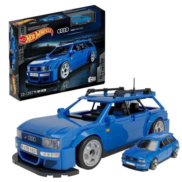MEGA Hot Wheels Audi Avants RS2 Coche de juguete descapotable de ...