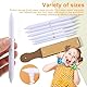 Yuannee Papierwischer Set,9 PCS Papierwischer Bleistife Doppelendig Mischschwammstifte Bleistift Schleifbrett Papier Skizze Zeichenwerkzeuge Abwischen Korrigieren für Zeichnen Kunst Anfänger