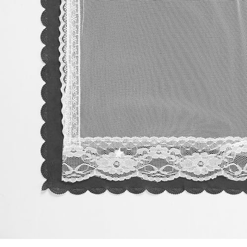 Image of XiDi Black Curtains for Bedroom 2 Panel Set, Blackout Curtains for Girls Bedroom Decor, Star Hollow Out Drapes for Kids Room, Double Layer Window Treatment for Living Room 52x84 Inches Long