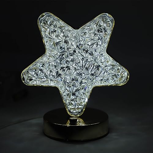 Okuyonic Lampada da Tavolo in Cristallo, Lampada