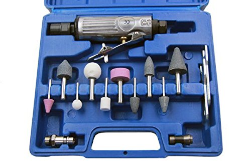US PRO AIR MINI 1/4 DIE Grinder KIT 25,000 RPM B8419